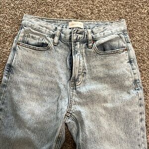 Pacsun High Rise Light Wash Boot Cut Jeans